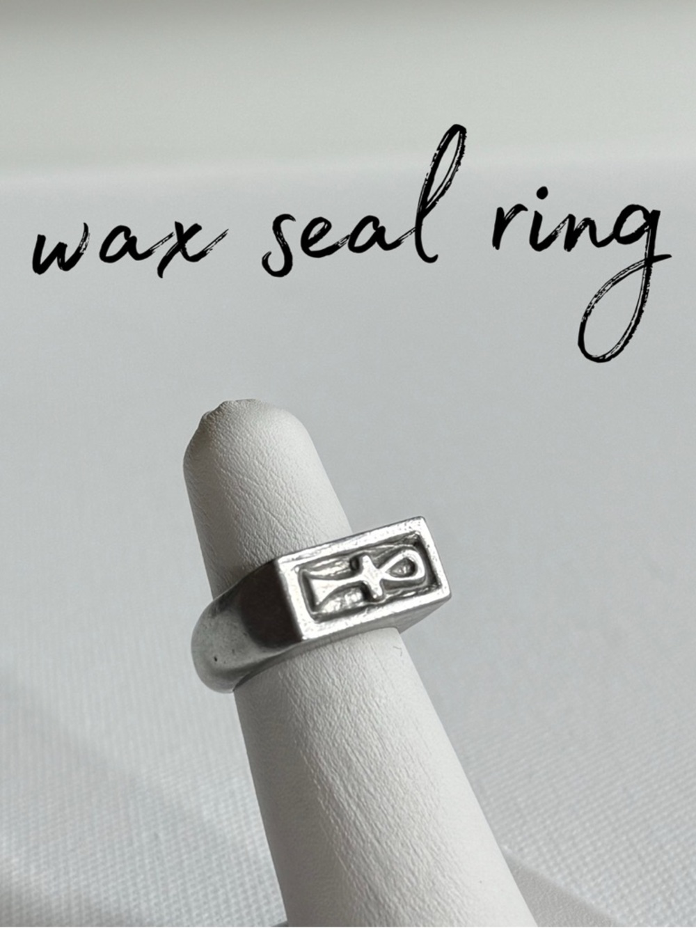 Ankh Signet Ring Wax Seal Ring